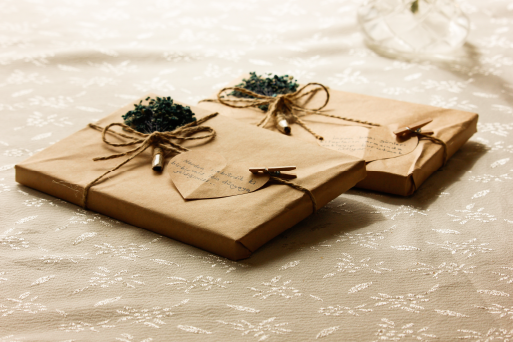 Recycled Paper Gift Wrapping 